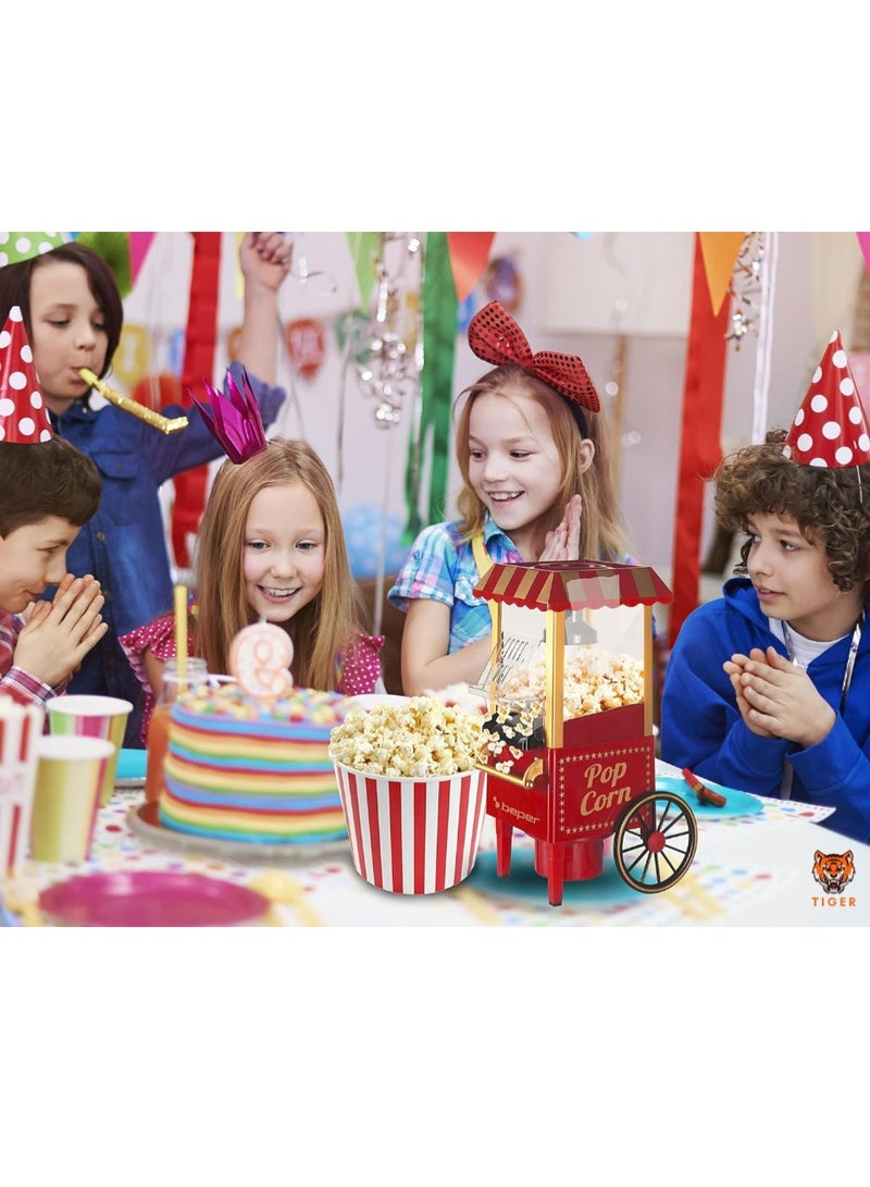 TIGER BT.651Y Popcorn Maker – Oil-Free, Quick Popping, Durable ABS Construction - Image 3