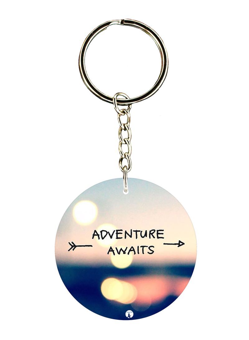 RKN Adventure Awaits Printed Keychain