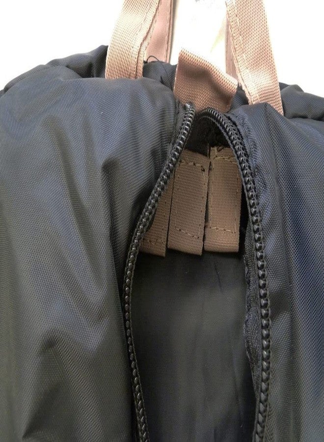 حقيبة لجام مبطنة من AJ Tack - أسود بنقاط فيروزية - Image 4
