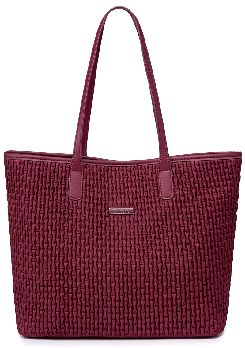 Chantria Red Premium Hand Bag for Women Water Resistant Multifunctional Tote Bag with Multiple Compartment for Casual Office College School, CB00801, Burgundy for Women | Best Price UAE