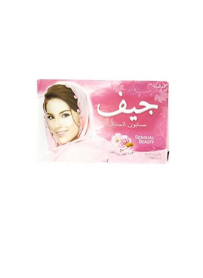 جيف صابون جيف  بالورد الجوري واللوز  - Image 2