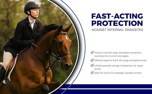 CLENVIA Horse Paste 10% – 4 Pack – 25g Syringes – Oral Deworming Paste for Horses of All Ages – Easy-to-Administer Equine Care - Image 3