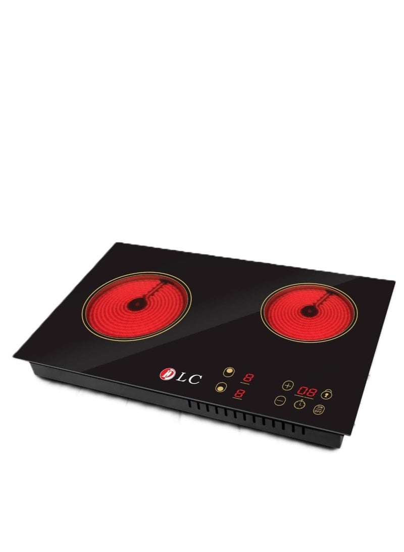 Cookware Built-in 2 Burner Infrared Induction Cooker 3000W High power Suitable for all Pans 37625