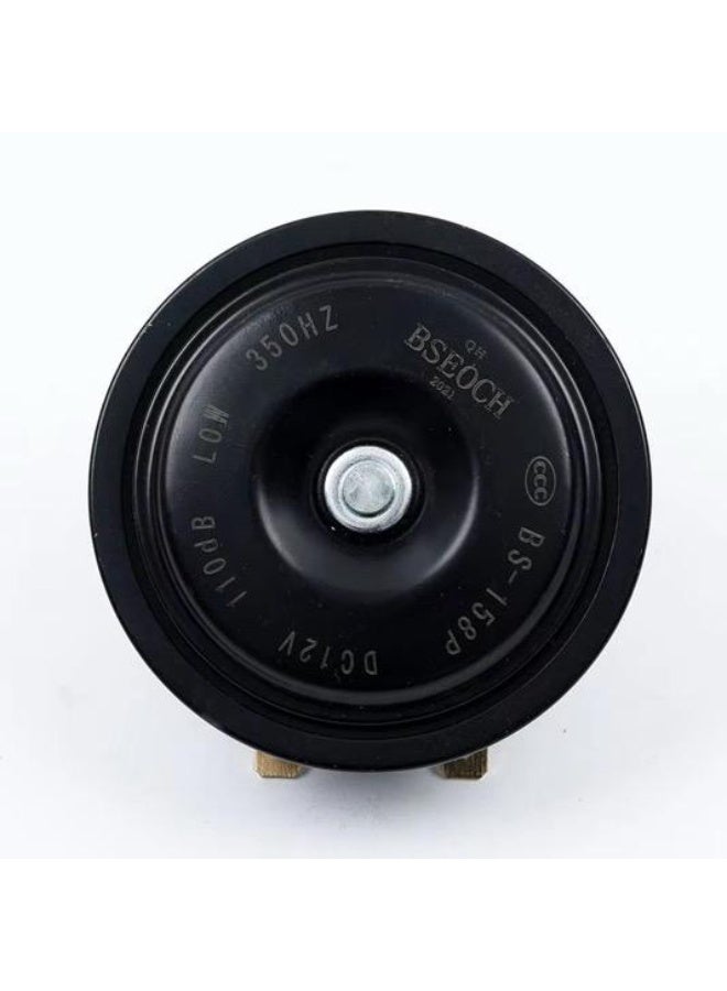 BSEOCH 12V Car Horn Set, 110dB Dual Tone Snail Horn, Universal Fit, Waterproof ABS Electric Horn for Vehicles - Image 2