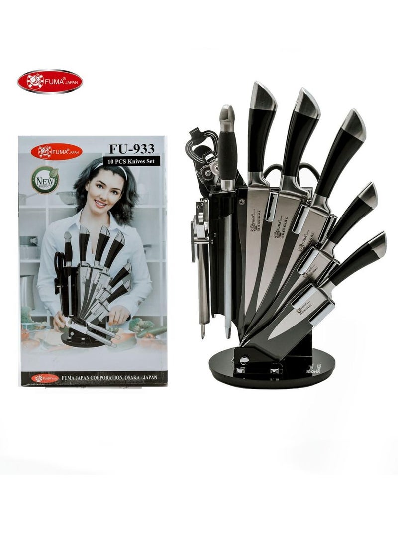 FUMA JAPAN 10 PCS KNIVES SET - Image 2