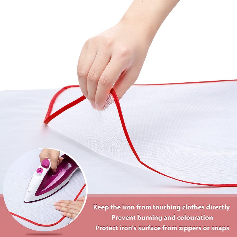 Outus Protective Ironing Scorch Mesh Cloth Scorch-Saving Ironing Protector Pressing Cloth Pad for Easy Ironing and Protection (4 Pieces) - Image 5