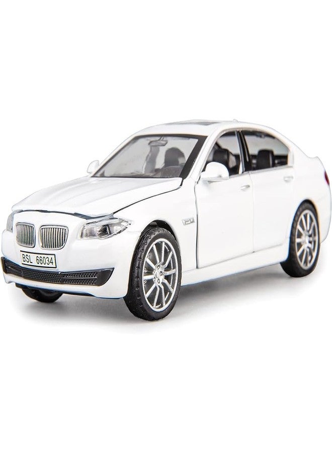Coelon 1:32 Diecast BM 535I Toy Car Scale Model Pull Back Vehicles Alloy Simulation Supercar with Lights and Sound Also for Car Dashboard Kids Adult - Image 1