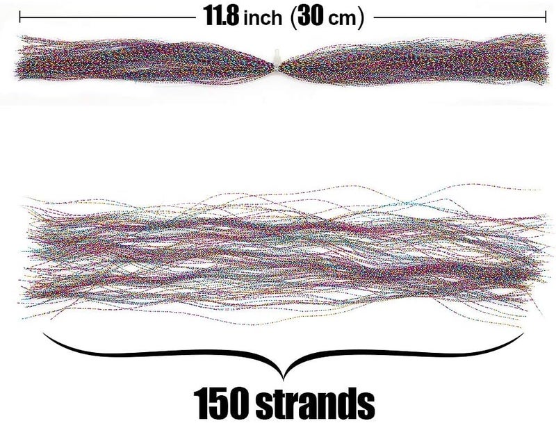 XFISHMAN Fly Tying Materials 12 Colors Krystal Flash Ripple Flashabou Flies Fishing Lure Making Supplie - Image 5