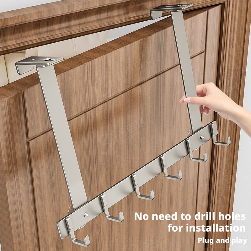 Over-the-Door Hook - Aluminum Alloy, No Drilling, 10-15kg - Image 3