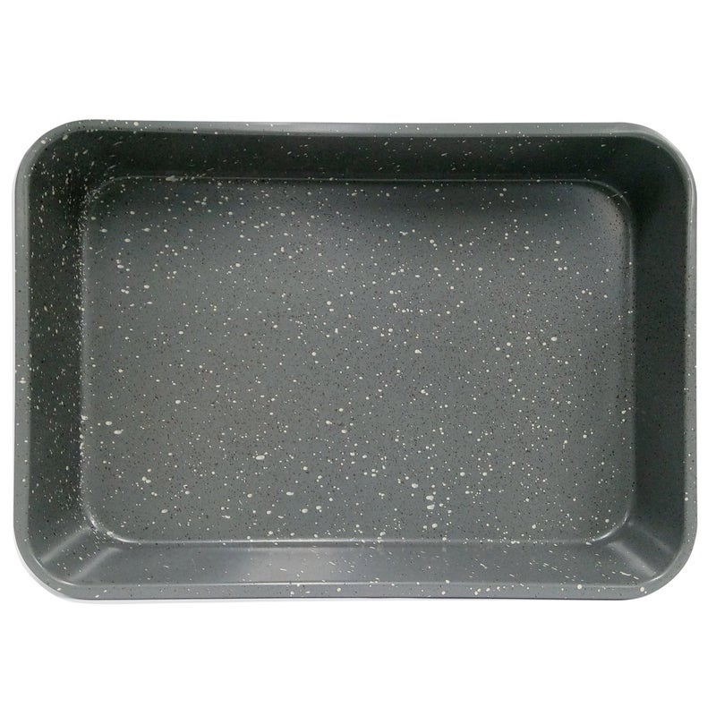 casaWare Grande Lasagna/Roaster Pan 18 x 12 x 3-Inch - Extra Large, Ceramic Coated NonStick (Silver Granite) - Image 3