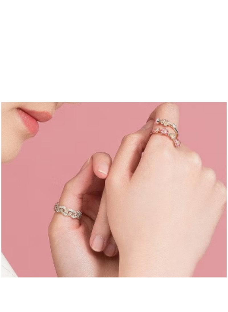 Pandora Violet - Pandora's new women's ring rose gold open peach blossom ring - Image 1