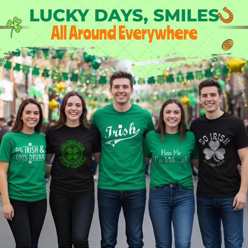 Feelin Good Tees World's Tallest Leprechaun St Patricks Day T Shirt | Irish Pride St Patty's Day Shirts | Graphic Tshirts for Men & Women | Party Novelty T-Shirts for Men & Women Soft & Comfortable Fit M Irish - Image 2