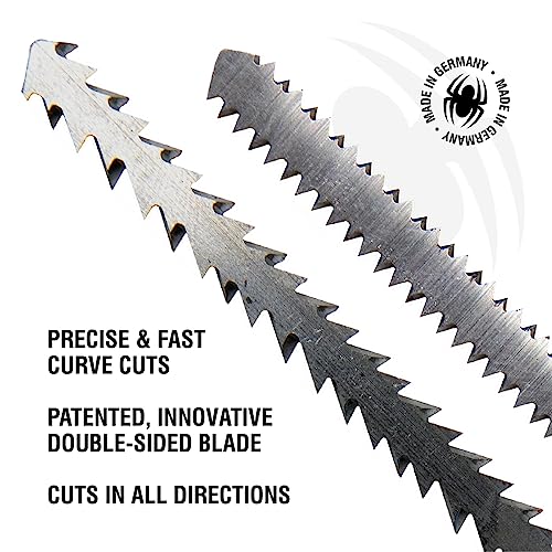 Spyder 300037 Jig Saw Variety Pack, T-Shank, 8-Piece,Silver - Image 4