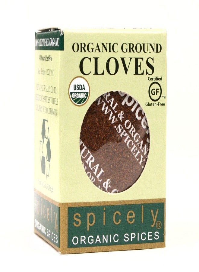 Spicely Organic Cloves Powder (0.40 OZ ecoBox) - Image 1