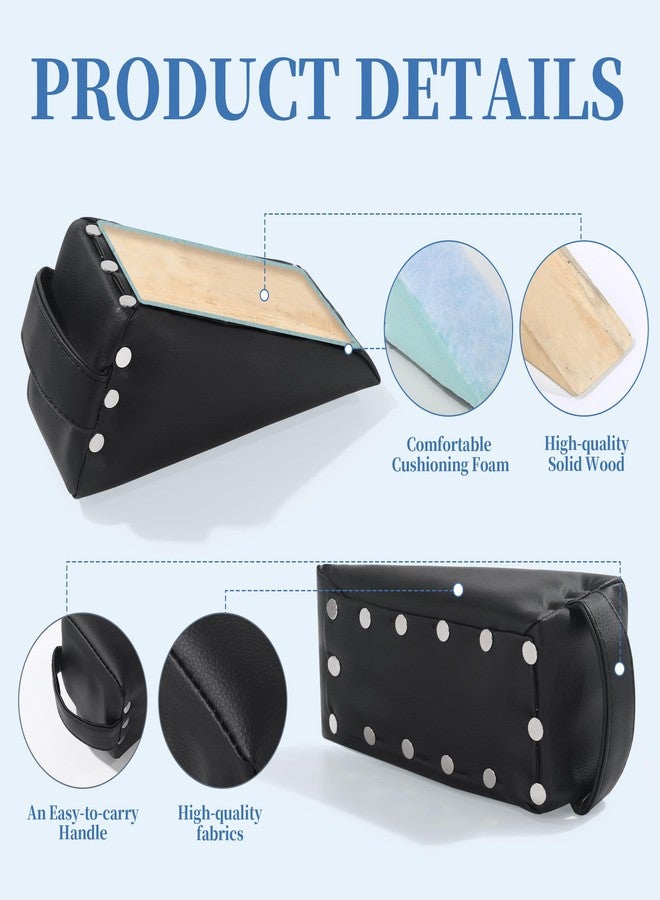 ROYALAY 2 Pcs Anterior Pelvic Tilt Corrector, Sacral Blocks with Strong Support, Sacral Wedge for Back Hip Waist Pain Relief - Image 3