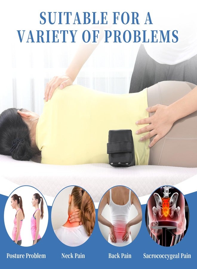 ROYALAY 2 Pcs Anterior Pelvic Tilt Corrector, Sacral Blocks with Strong Support, Sacral Wedge for Back Hip Waist Pain Relief - Image 5