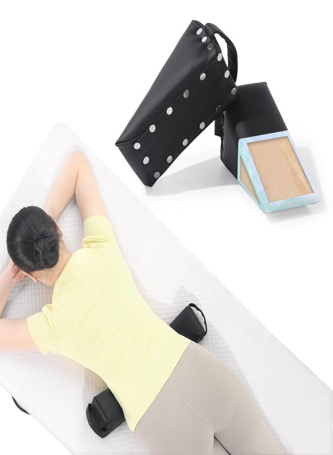 ROYALAY 2 Pcs Anterior Pelvic Tilt Corrector, Sacral Blocks with Strong Support, Sacral Wedge for Back Hip Waist Pain Relief - Image 1