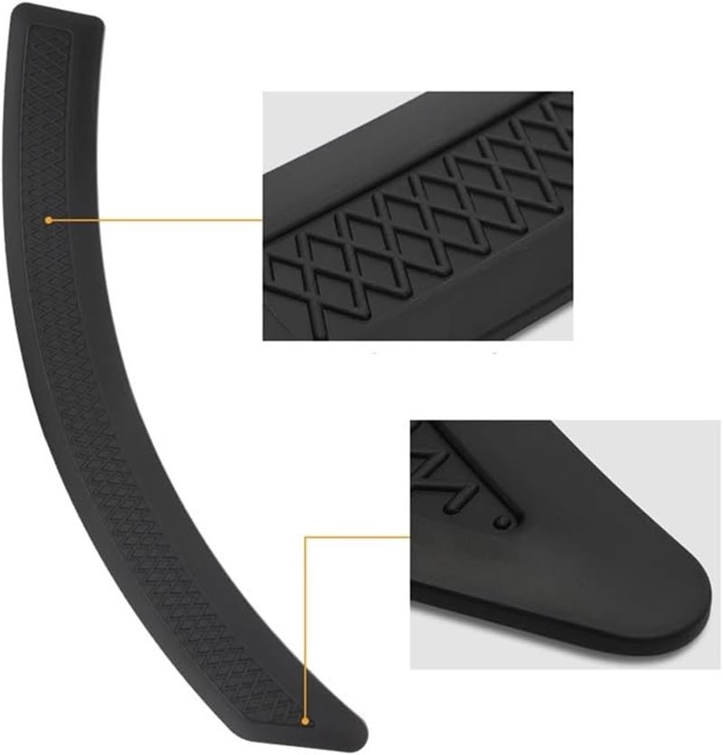 Wivplex Car Front Fender Side Vent Cover Trim for Mitsubishi Lancer - Image 4