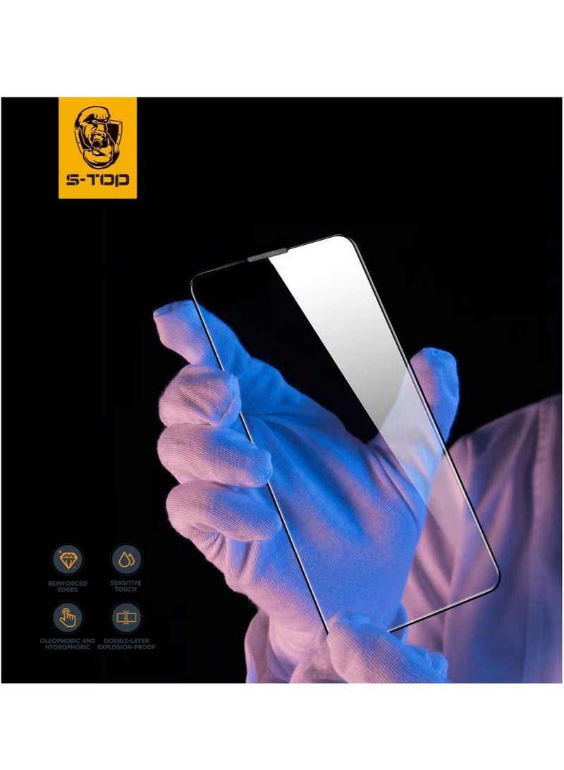 S-TOP Transparent protection sticker against breakage and scratches for iPhone 15 - Image 1