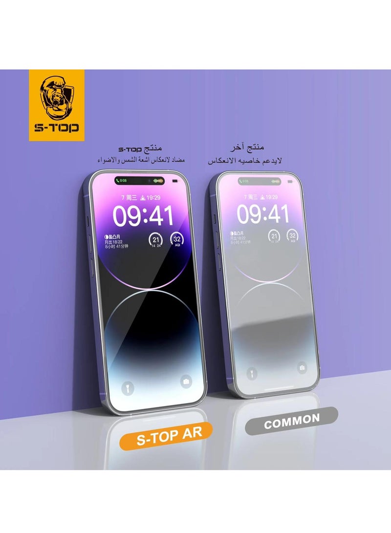 S-TOP Transparent protection sticker against breakage and scratches for iPhone 15 - Image 3