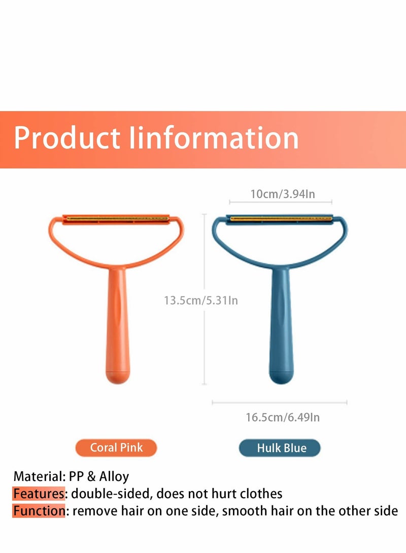 KASTWAVE Lint Remover, New Pet Hair, Manual Carpet Scraper for Clothes Fluff Rake, Roller Cleaner, (2 PCS) - Image 2