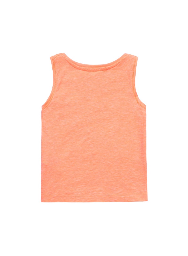 مينوتي تيشيرت أطفال بلا أكمام مع جيب على الصدر - Image 2