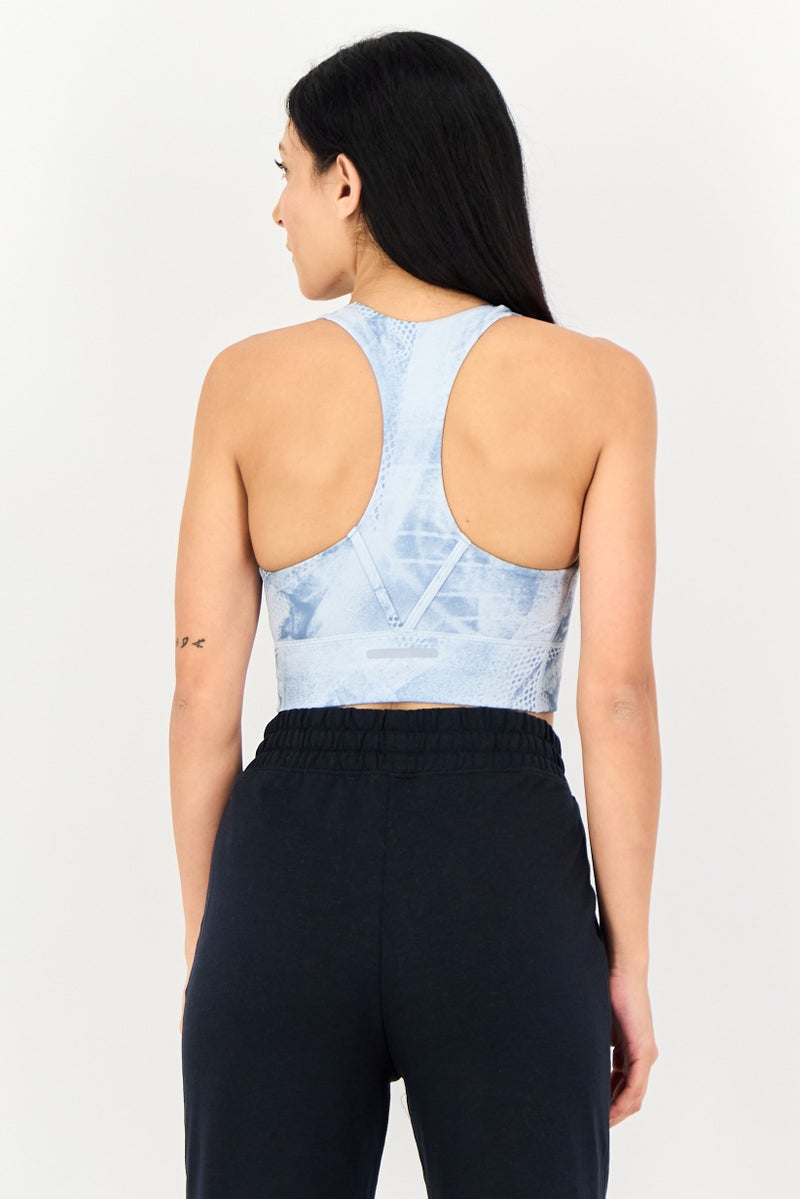 Adidas Women Sportswear Fit Medium Support Running Sports Bra, Multicolor - Image 3