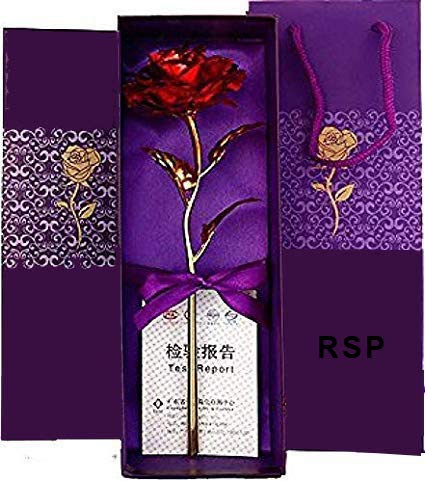 RSP Quality bit Quality bit Artificial Rose And Gift Box And A Nice Carry Bag (Multicolour) - Image 3