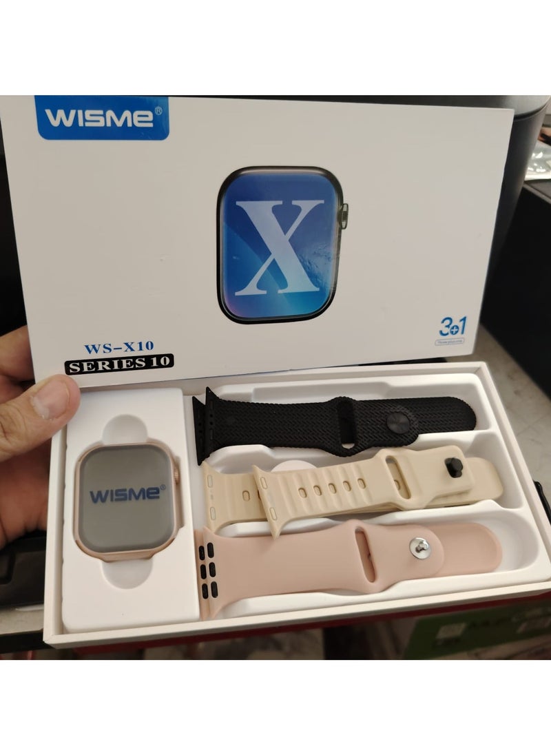 WISME - With Me Series 10 Watch Luxury design, 3 distinct straps and smart features make your life easier and elegant every moment - Image 1