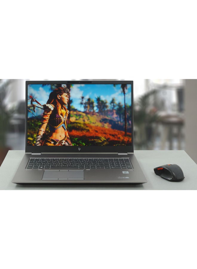 HP لابتوب HP ZBook 17 Fury G7، معالج Intel Core i9-10980HK، 1TB SSD، 32GB RAM، NVIDIA RTX 4000 8GB، شاشة FHD بحجم 17.3 بوصة، ويندوز 10 برو - أسود (مجددة)، درجة A، ضمان 6 أشهر - Image 3