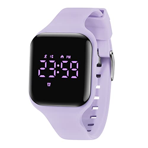 A ALPS Kids Watches for Girls Boys Digital Sport Watch with Step Counter Pedometer Vibration Alarm Clock, No App Waterproof Fitness Tracker Kids Watch Boys Girls Teens Students Ages 5-16 - Image 1