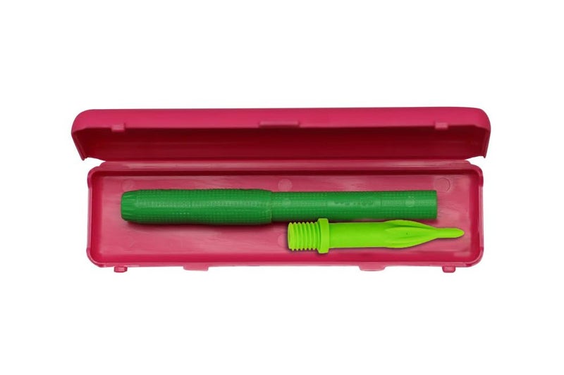 SpeechGears V-Pen with Battery Powered Pointed-Tip Substitute of Traditional Finger Tapping Handheld Massager (Green) - Image 5