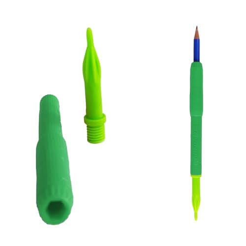 SpeechGears V-Pen with Battery Powered Pointed-Tip Substitute of Traditional Finger Tapping Handheld Massager (Green) - Image 4