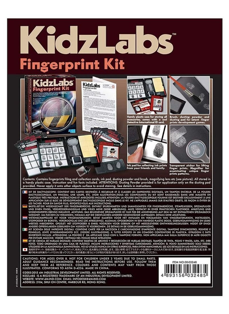 4m 4M - Detective Science Fingerprint Kit - 3248  - Image 4