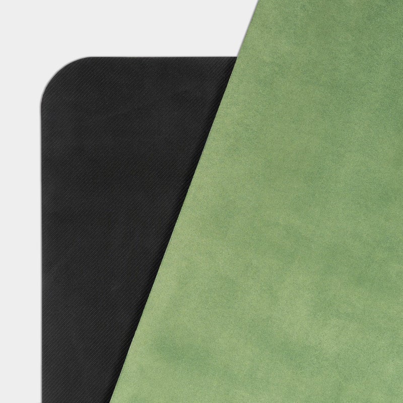 WeGym Yoga Mat, 4mm Cushioned Exercise Mat for Yoga, Pilates, Home Workouts - Anti Slip Polyester Suede Mat with Carrying Strap, Jungle - Image 3