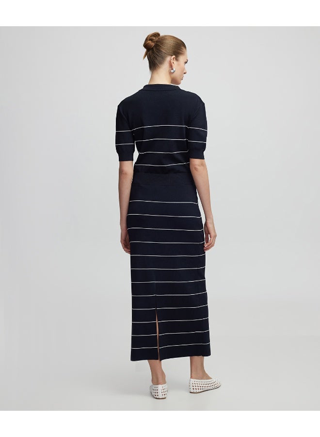 Ipekyol Striped Knit Skirt - Image 4