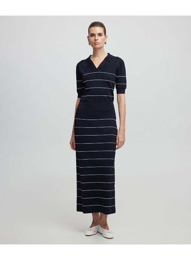 Ipekyol Striped Knit Skirt - Image 1