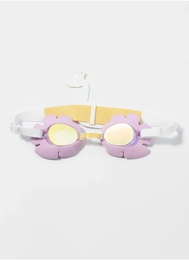 SUNNY LIFE Kids Swim Goggles Princess Swan Multi