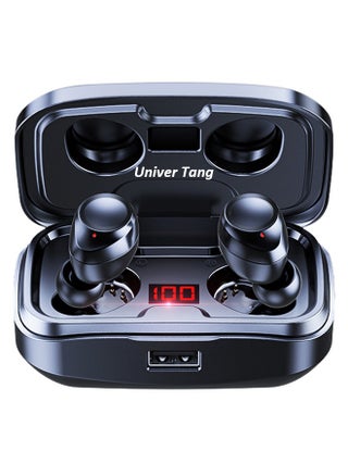 True Wireless Earbuds, HiFi Stereo Ear Buds, Bluetooth 5.4 Ultra-fast Connection In-Ear Earphone with Magnetic 2000mAh Charging Case,Type-c Cltra-fast Charging In-ear Music Headset Built in Mic for Clear Voice Call, Active Noise Cancellation Headphone,Waterproof and Anti-sweat,Black - pzsku/ZAEBD39A4855B95354BE6Z/45/1746499464/614516e5-810a-43ba-83d4-42f14b3f3c86
