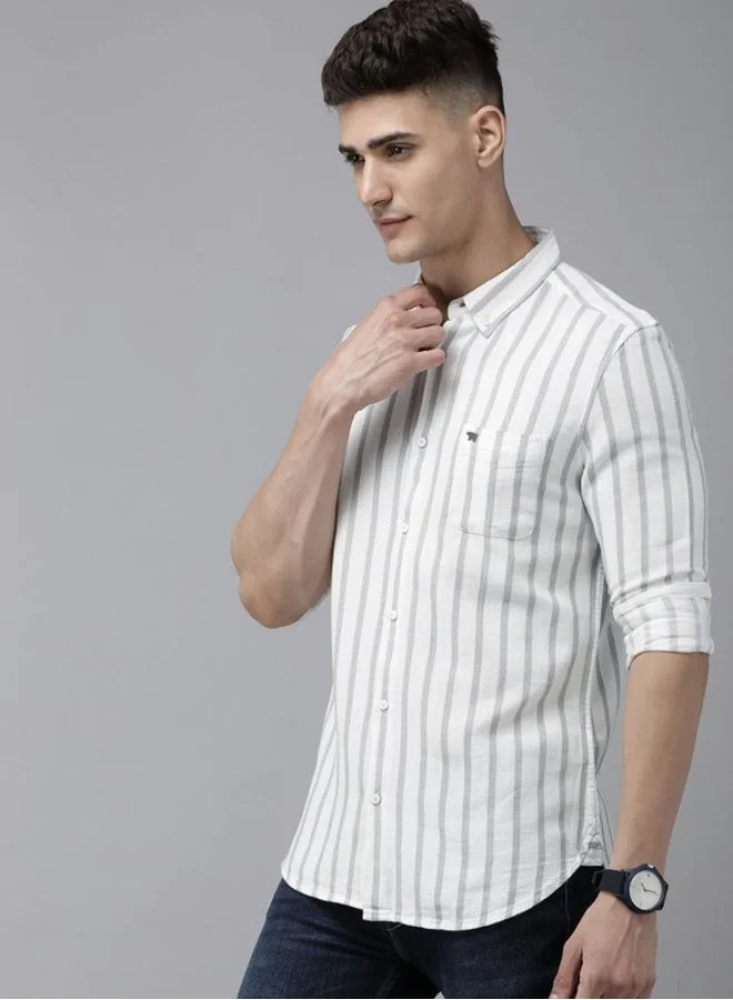 THE BEAR HOUSE Men's Shirt for Casual and Formal Wear | Classic Button-Down Style for Office, Daily Use, Travel, Events & All-Season Outfits | Versatile & Stylish Wardrobe Essential for Every Occasion