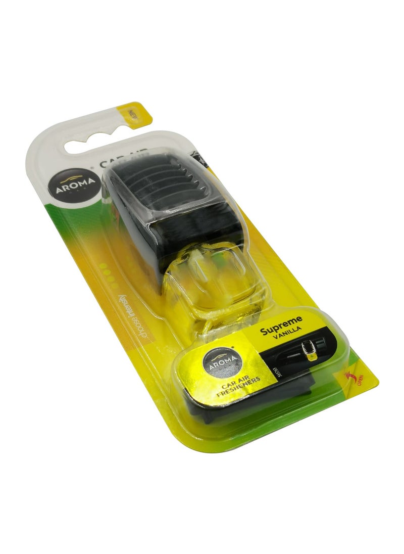 Aroma - Aroma Supreme Vanilla Car Freshener High Quality Car Air Vent Air Freshener - Image 1