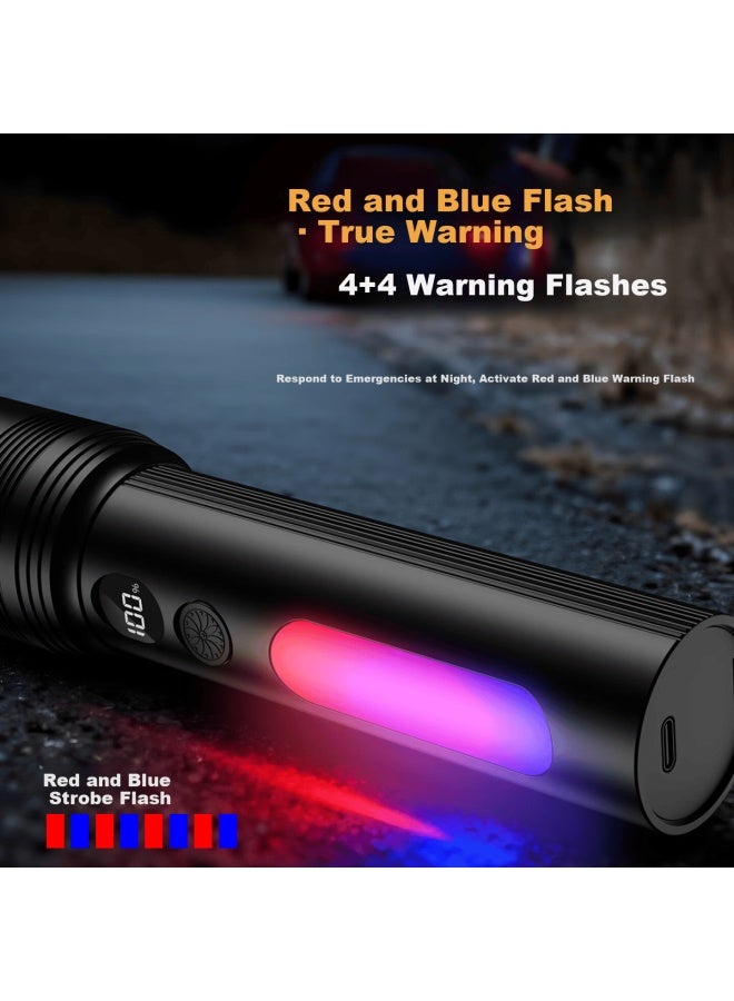 Tiger Head Multifunctional High-brightness Zoomable Long-range Rechargeable Flashlight J40 For Home And Outdoor Survival - Image 2