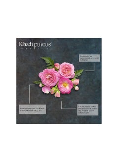 Khadi Khadi Pureus Herbals Madhuadhar Rose Lip Scrub for Lightening, Brightening  - Image 3
