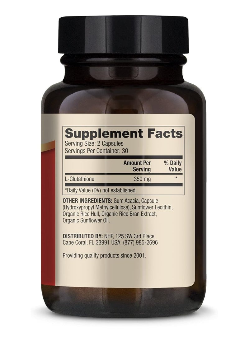 Dr. Mercola Liposomal Glutathione 350 Mg Per Serving 60 Capsules  - Image 2