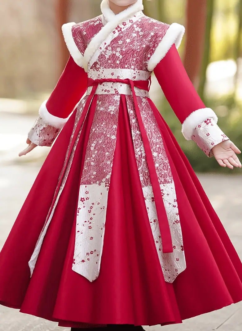 AROAQ Traditional Chinese Clothing for Boys, Featuring a Thickened Ancient Tang Suit Suitable for New Year Celebrations - Image 2