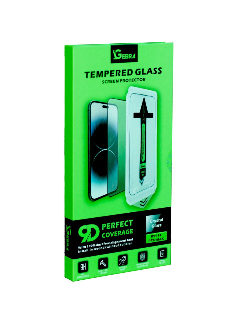 Gebra Screen Protector with alignment tool for IPhone 14 plus Transparent - Image 1