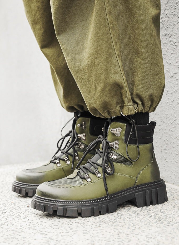 Warrior Fashionable Outdoor Mountaineering Boots - Image 2