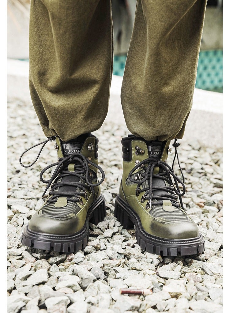 Warrior Fashionable Outdoor Mountaineering Boots - Image 3