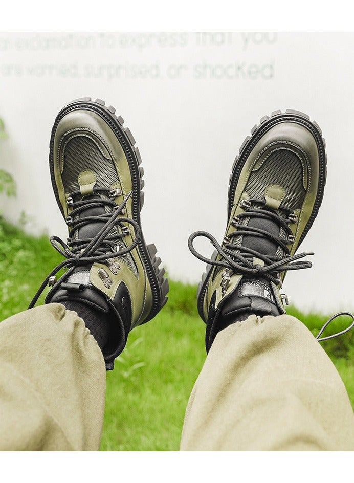 Warrior Fashionable Outdoor Mountaineering Boots - Image 4