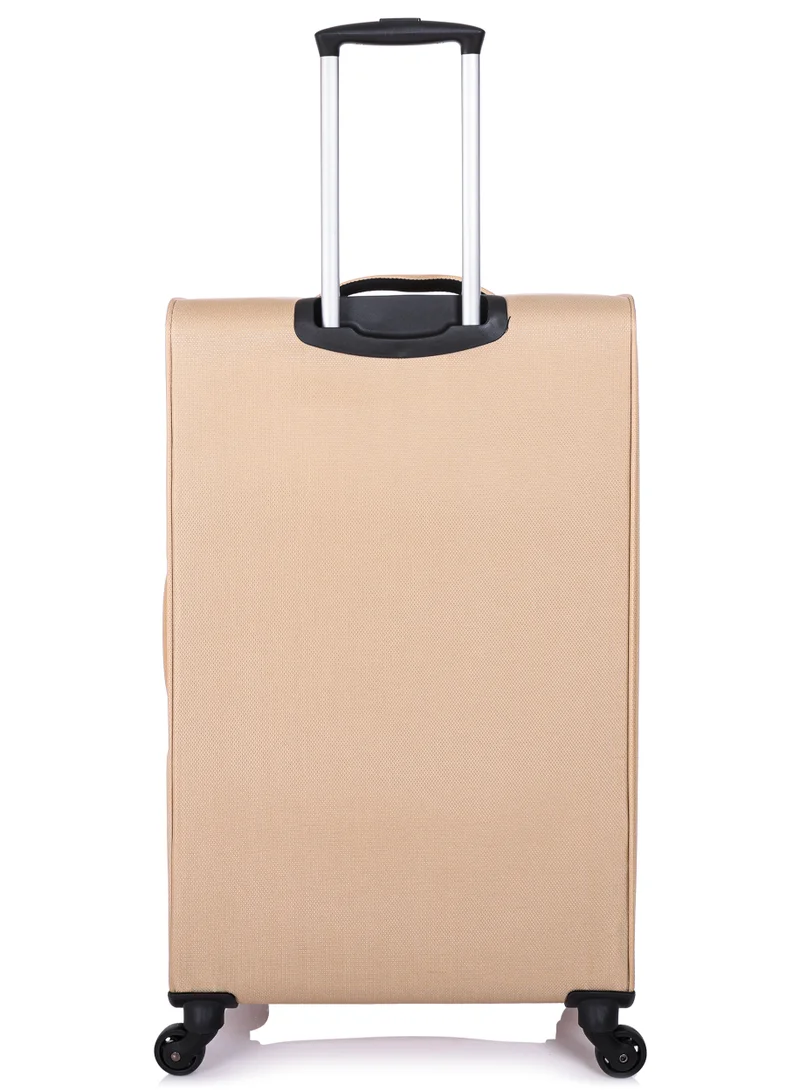 Track Track Luggage Set, Fabric Material, Travel Trolley Bag with Carry On Cabin Sizes, 3Pcs, 20/24/28 Inches, LG004/3P